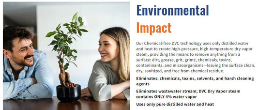 Dry Vapor Technology Significantly Reduces Cleaning Time and Labor Costs for Businesses
